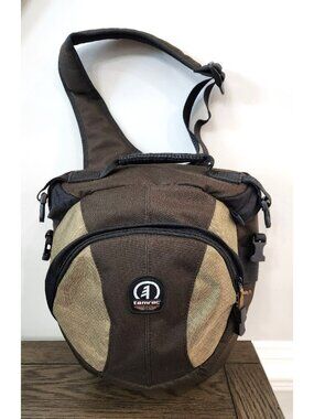 Tamrac Velocity 7x Sling Bag SLR Camera Bag Adjustable Shoulder Strap 5767 Brown